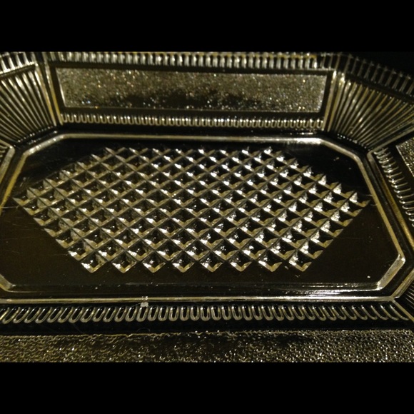 Antique Bryce Brothers “Pleat & Panel” Crystal/Clear Platter - Picture 5 of 11